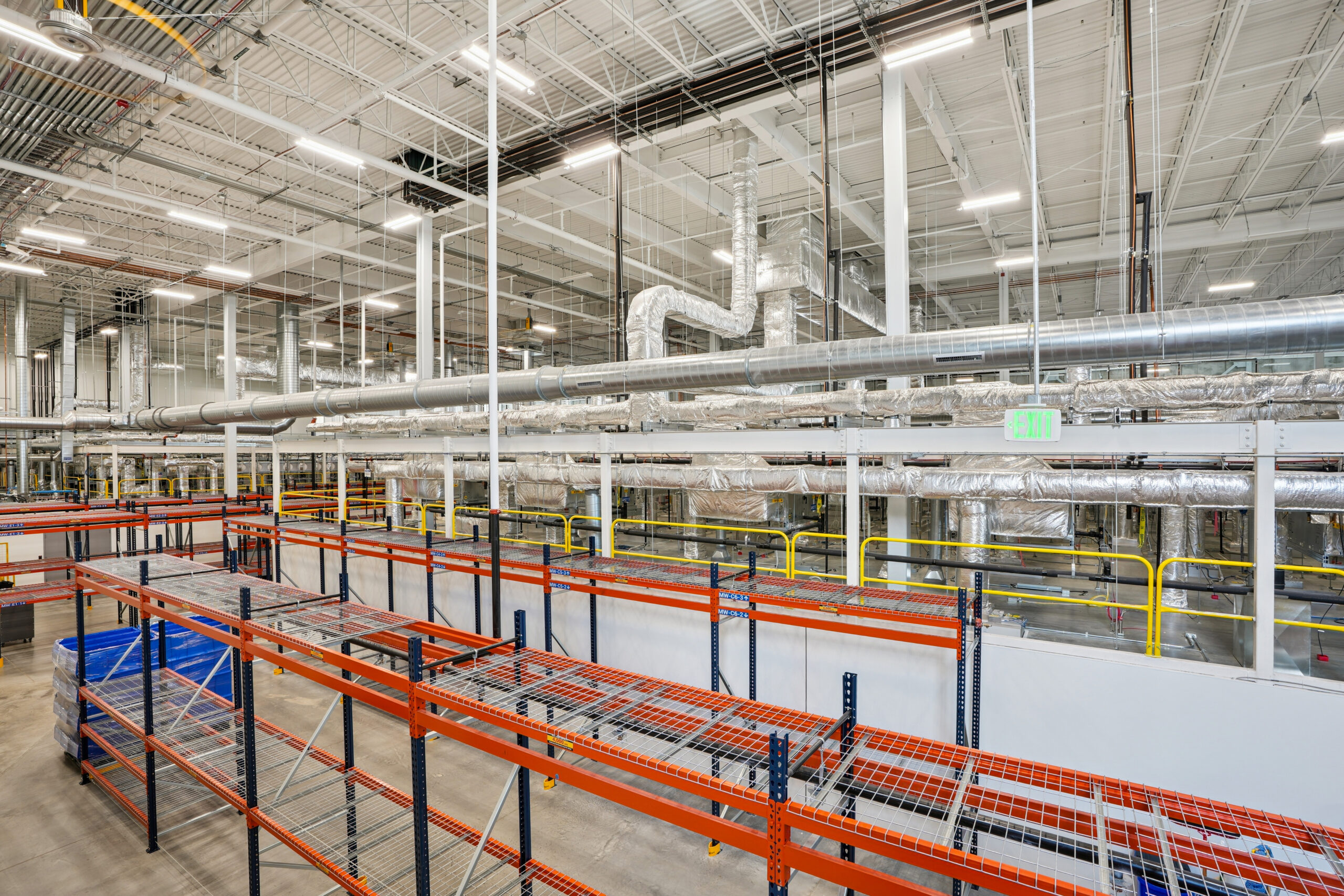 Interior of cGMP compliant advanced manufacturing space